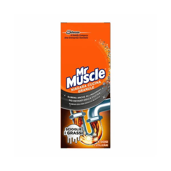 Čistilo za odtoke niagara granule, Mr.Muscle, 250 g