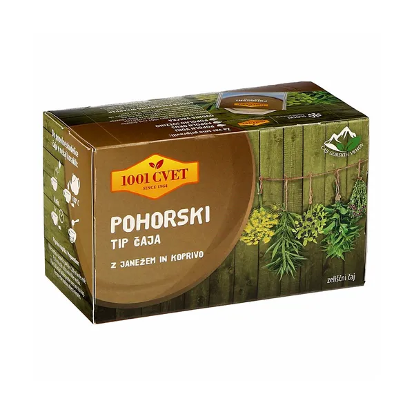 Pohorski tip čaja z janežem in koprivo
