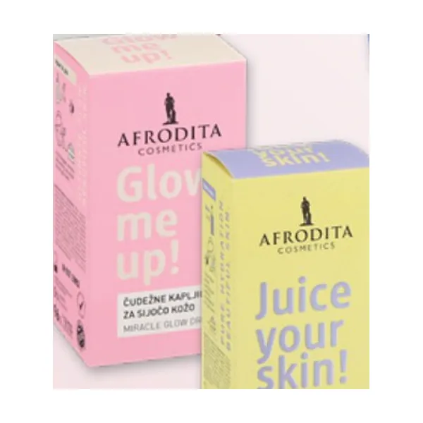 Čudežne kapljice ali vlažilni serum, Afrodita, 25 ml ali 30 ml