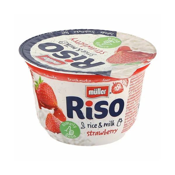 Mlečni riž jagoda riso