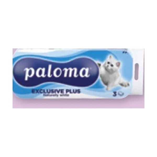 Toaletni papir Exclusive plus, Paloma, 10/1