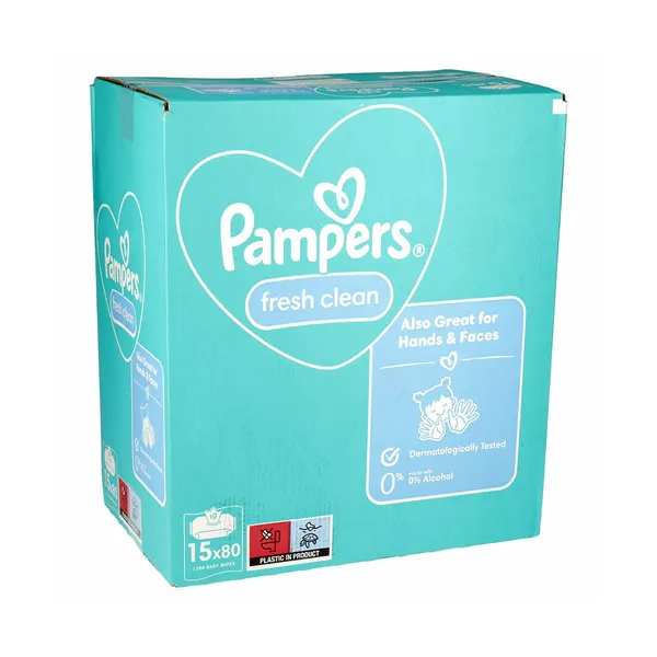 Otroški robčki fresh clean, Pampers, kos
