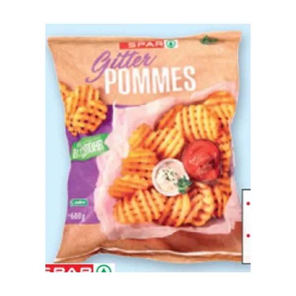 Krompirček rešetko, Spar, 600 g