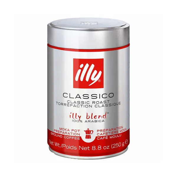 Mleta pražena kava moka, Illy, 250 g