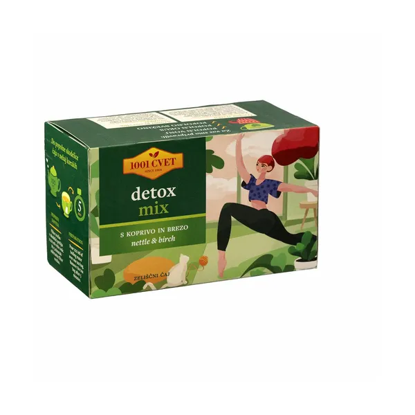 Čaj detox mix s koprivo in brezo