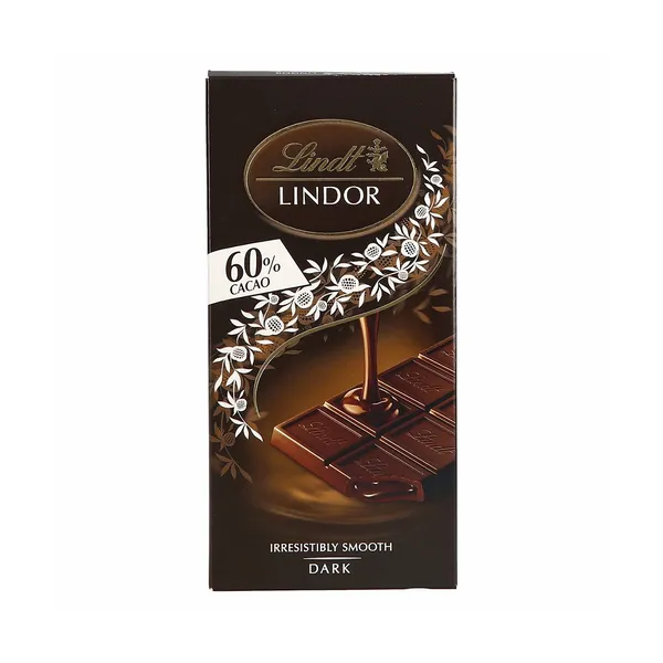 Temna čokolada z mehko topljivo sredico, dark, lindor Lindt, 100 g