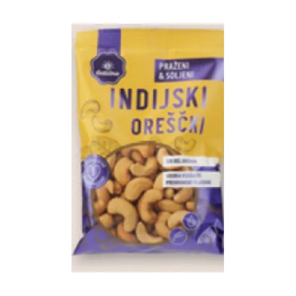Indijski oreščki, Odlično, 125 g