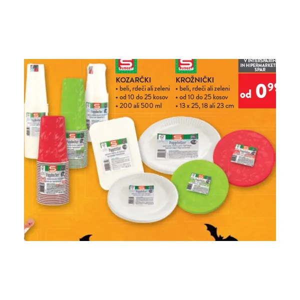 Kozarčki, S Budget, 200 ali 500 ml