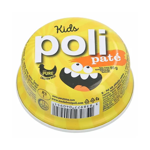 Piščančja pašteta Poli kids paté, perutnina ptuj