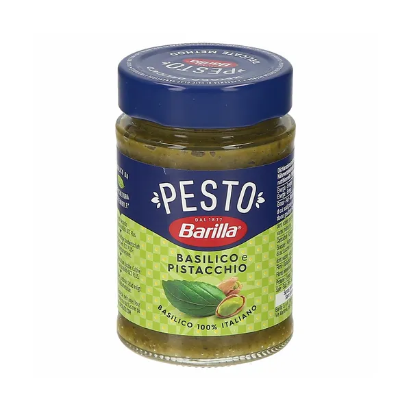 Omaka pesto z baziliko in pistacijami, Barilla, 190 g