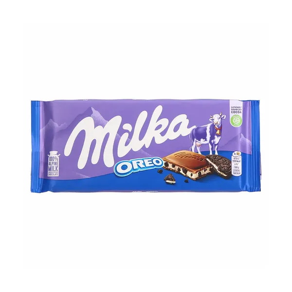 Mlečna čokolada s piškoti oreo