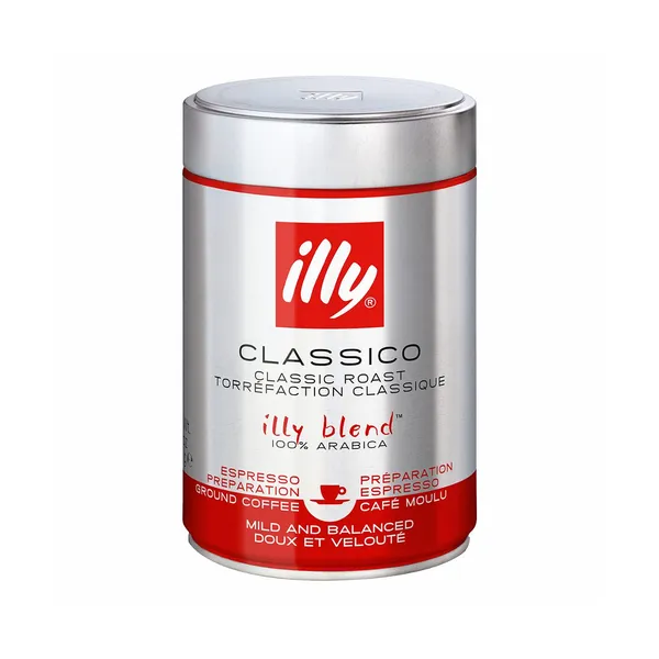 Mleta kava rdeča espresso medium, Illy, 250 g