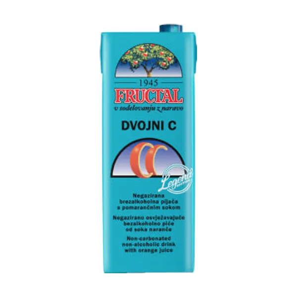 Pijača Fructal, Dvojni C, 1,5 l