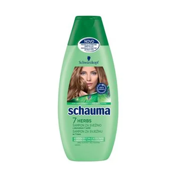 Šampon Schauma, 7 zelišč, 400 ml