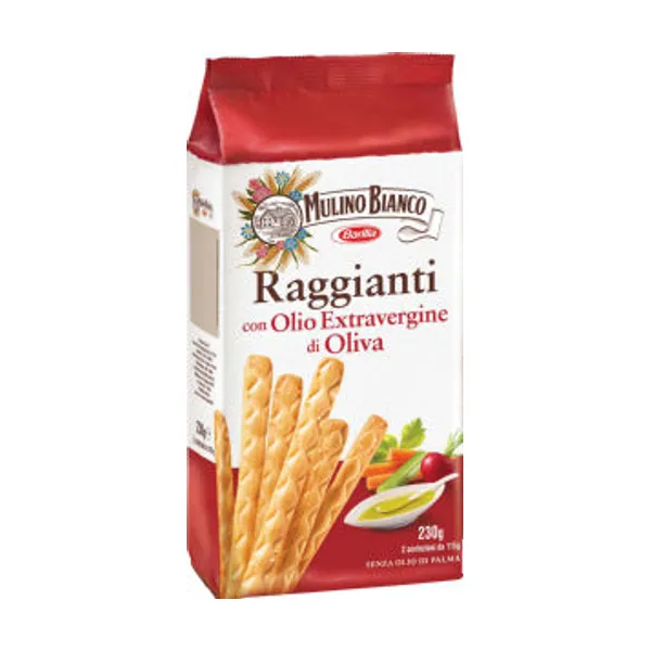 Grisini Mulino Bianco, z oljčnim oljem, 230 g