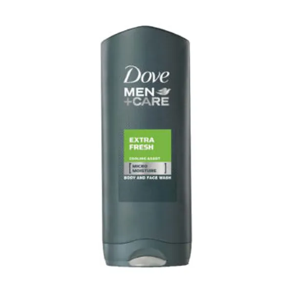 Gel za prhanje Dove, extra fresh, 250 ml