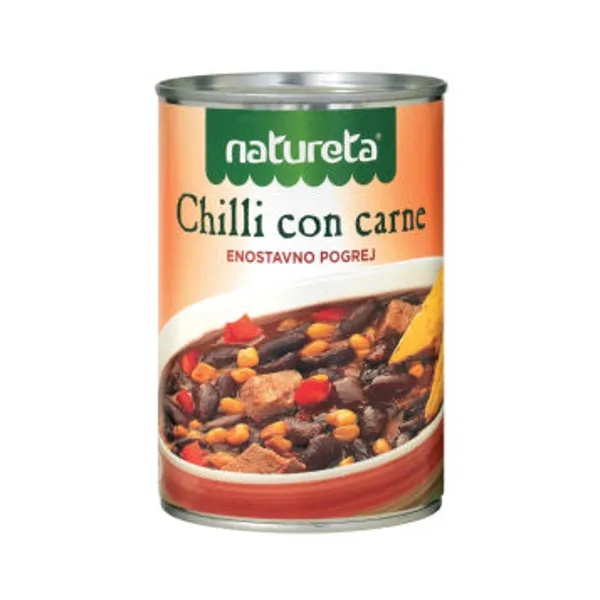 Chili con carne Natureta, 415 g
