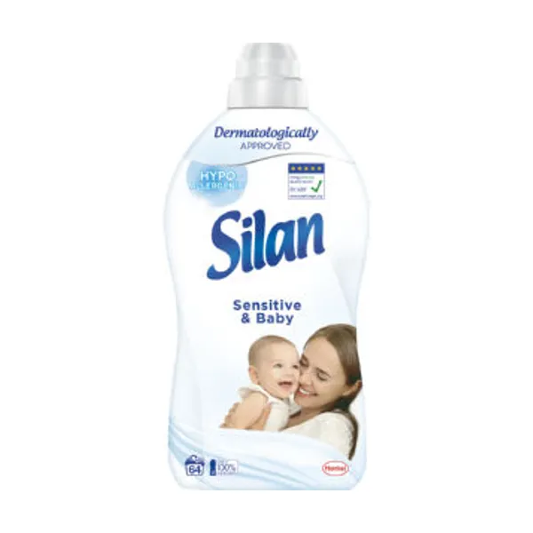 Mehčalec Silan, Sensitive, 64 pranj, 1,408 l