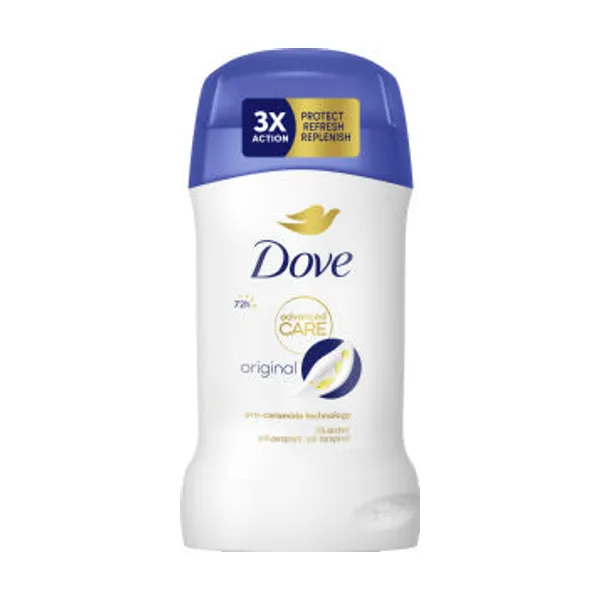 Antiperspirant Dove, original, v stiku, 50 ml