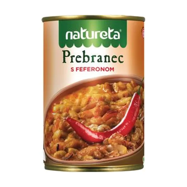 Prebranec Natureta, s feferonom, 415 g
