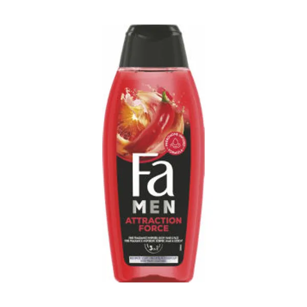 Gel za prhanje Fa Men, Attraction Force, 400 ml