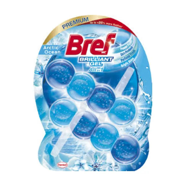 Osvežilec Bref, Brilliant Gel, Arctic Ocean, 2 x 42 g