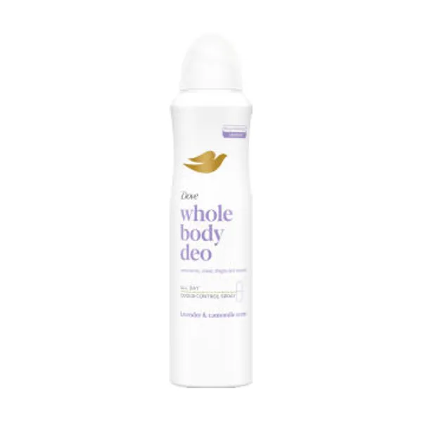 Dezodorant Dove, Lavender, v spreju, 150 ml