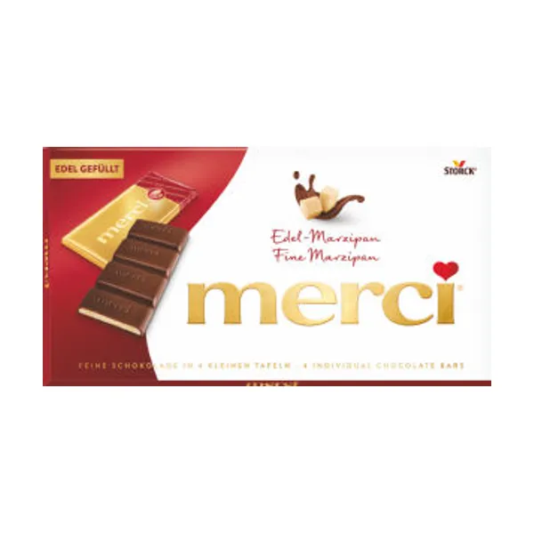 Čokolada Merci, marcipan, 112 g