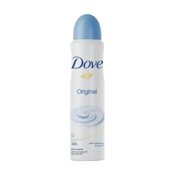 Deodorant Dove, Original, sprej, 150 ml