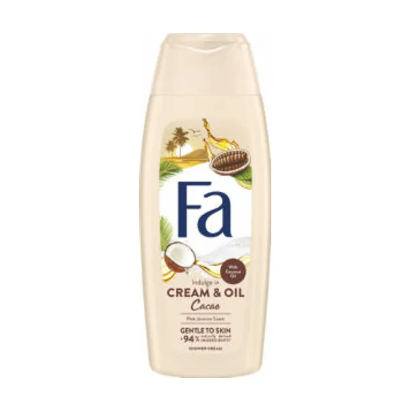 Gel za prhanje Fa, Cream & Oil Cacao, 400 ml