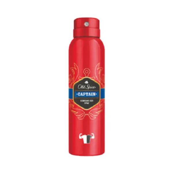 Deodorant Old Spice, Captain, sprej, 150 ml