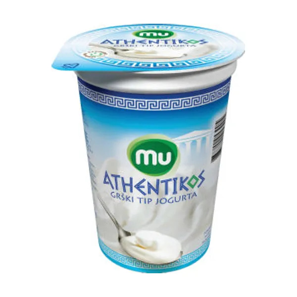 Jogurt MU Athentikos, naravni, 430 g