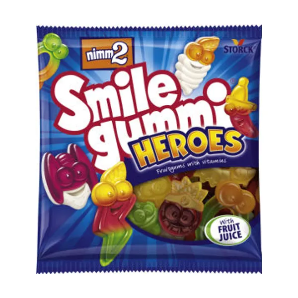 Bonboni Nimm2, Heroes gumi, 90 g