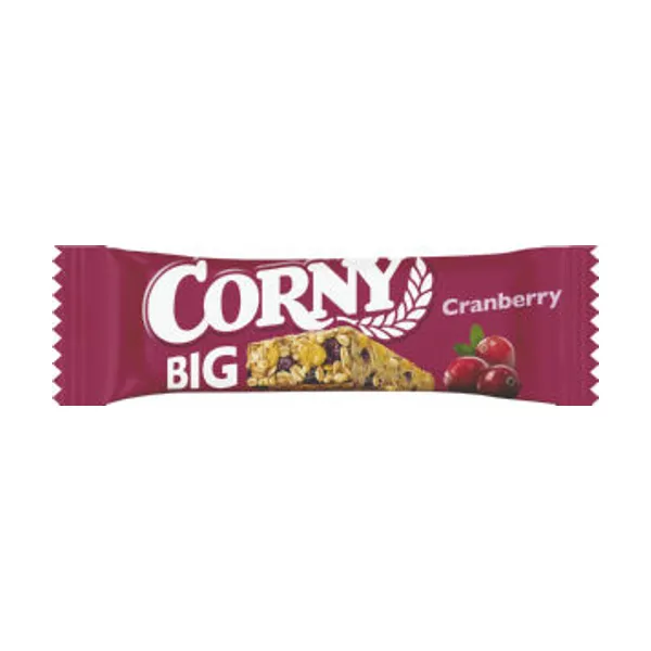 Ploščica Corny Big, brusnica, 50 g