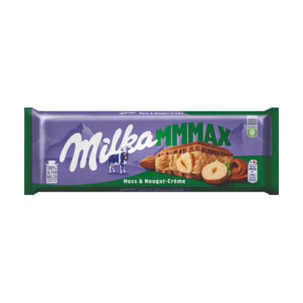 Mlečna čokolada Milka, Nut & Nougat, 300 g
