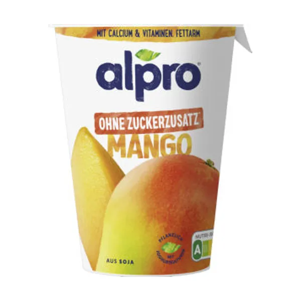Alpro sojin, fermentiran, mango, brez dodatnega sladkorja, 400 g
