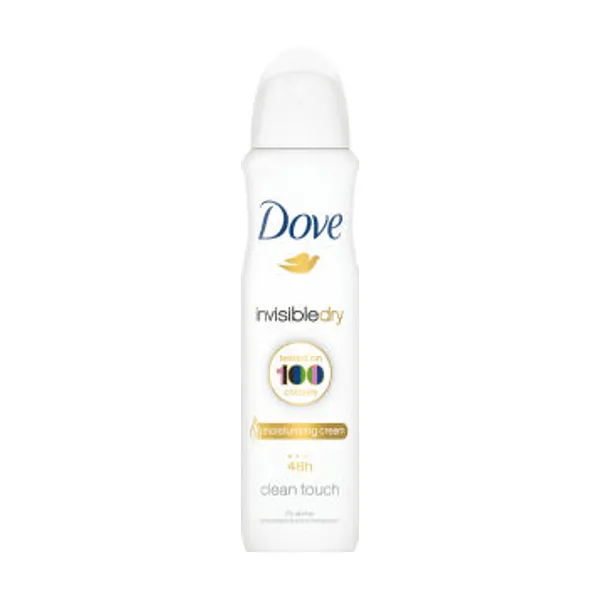 Deodorant Dove, Invisible Dry, sprej, 150 ml