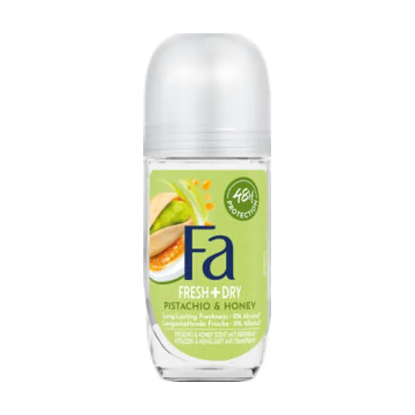 Dezodorant roll-on Fa, Pistachio & Honey, ženski, 50 ml
