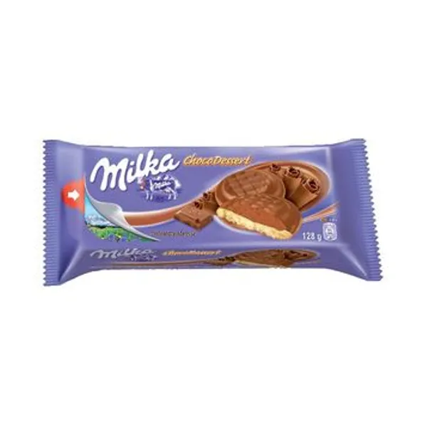 Keksi Milka Choco Dessert, čokoladni mousse, 128 g