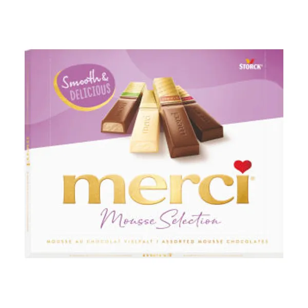 Bonboniera Merci, Mousse Selection, 210 g