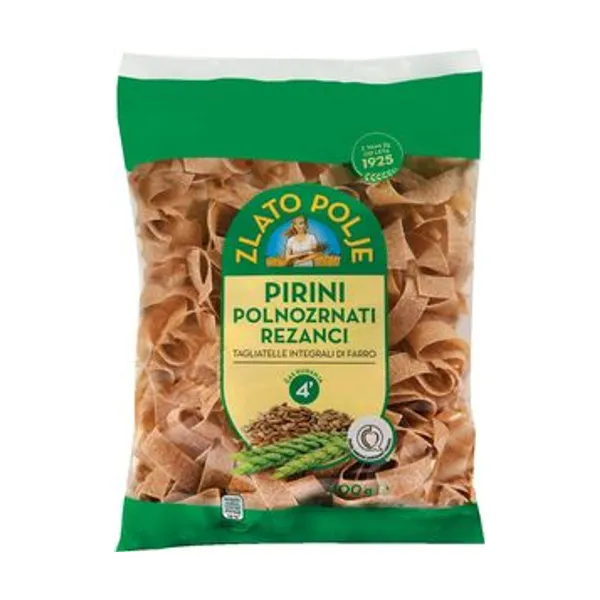 Rezanci Zlato polje, pirini polnozrnati, 400 g