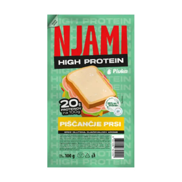 Narezek Njami, High Protein, piščančje prsi, 100 g