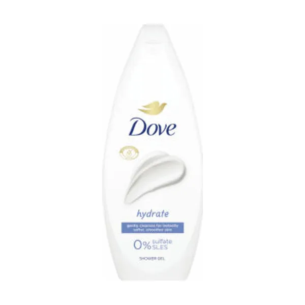 Gel za prhanje Dove, Hydrate, 250 ml