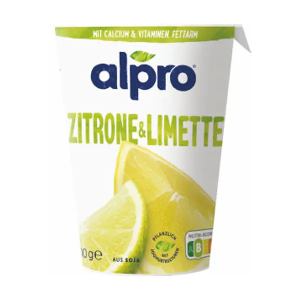 Alpro sojin, fermantiran, okus limona limeta, 400 g