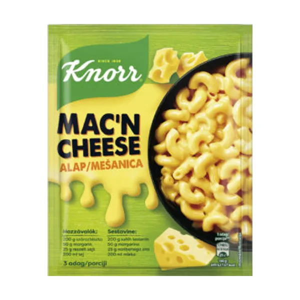 Knorr Fix mešanica za testenine, Mac & Cheese, 33 g