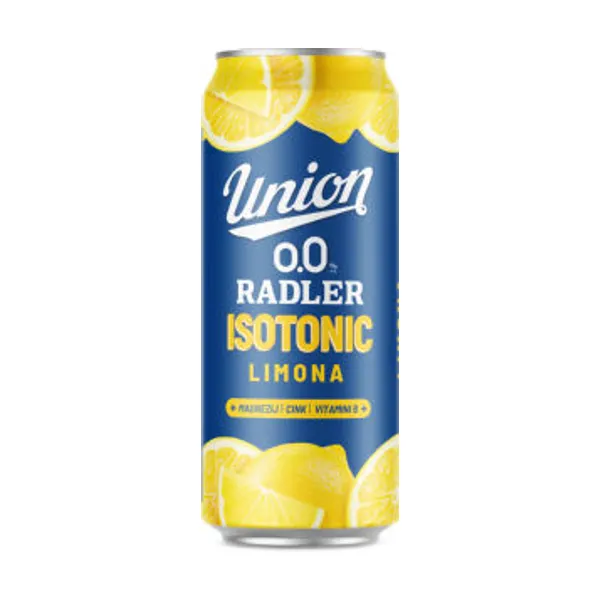 Radler Isotonic, limona, alk. 0,0 vol. %, 0,5 l