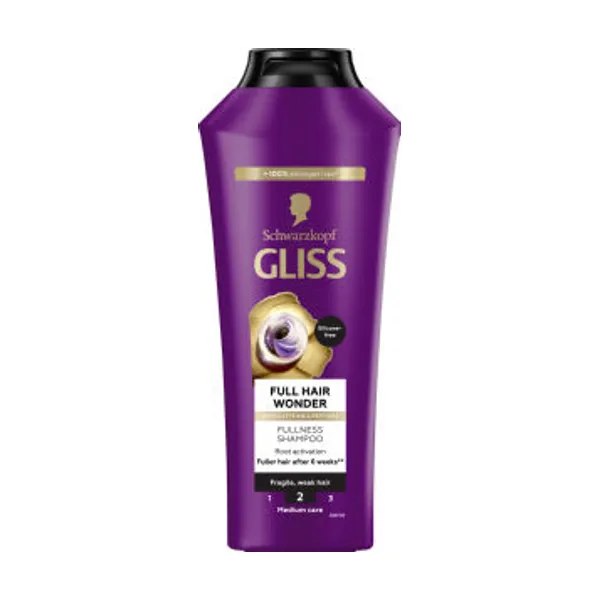 Šampon Gliss, Full Hair Wonder, 400 ml
