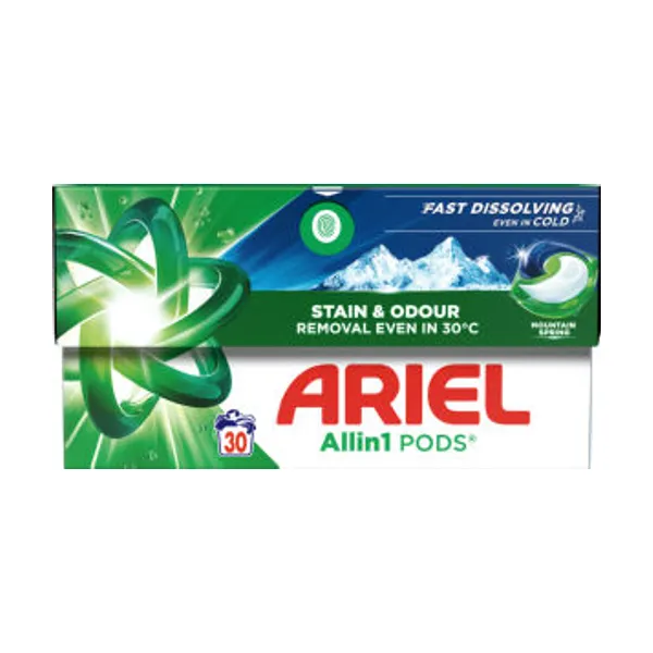 Kapsule Ariel, Mountain Spring, 30 pranj
