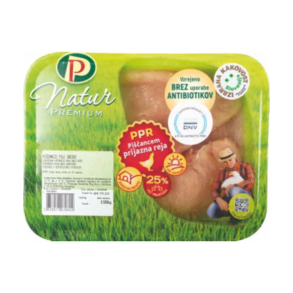 Piščančji file zrezki IK, 500 g