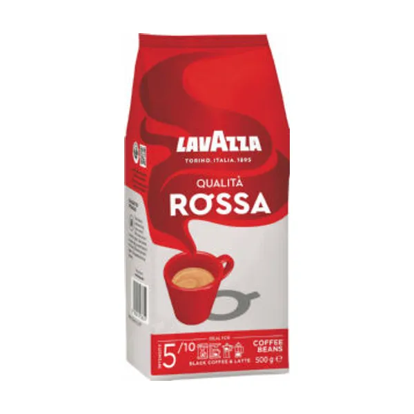 Kava Lavazza, Qualita Rossa, zrno, 500 g
